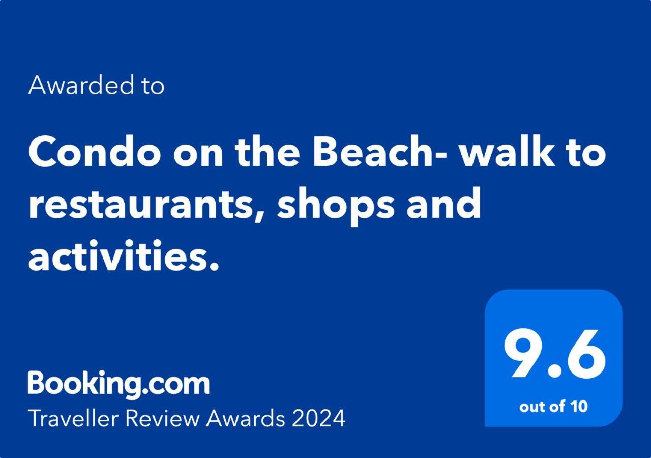 Condo On The Beach- Walk To Restaurants, Shops And Activities. Gulf Shores Eksteriør bilde